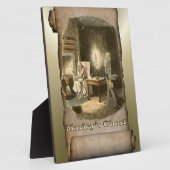 Kerstmis: een kerstkarol fotoplaat (Zijkant)