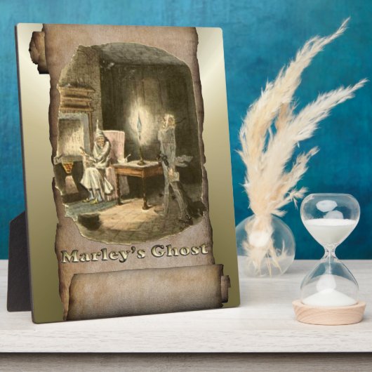 Kerstmis: een kerstkarol fotoplaat (Zijkant)