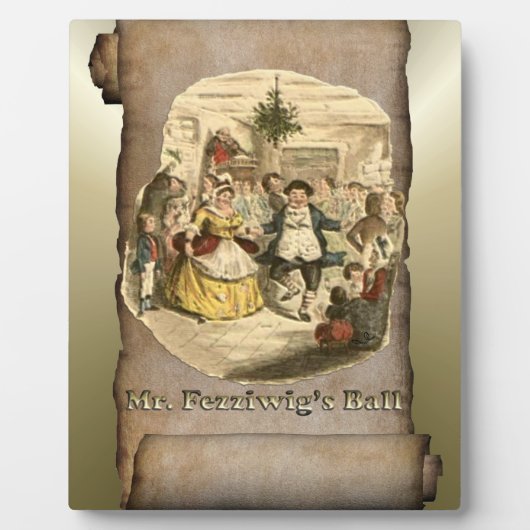 Kerstmis: een kerstkarol fotoplaat (Voorkant)