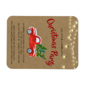Kerstmis een prettige kerstfeestdag. magneet (Horizontaal)