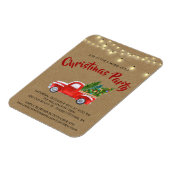 Kerstmis een prettige kerstfeestdag. magneet (Linkerzijde)