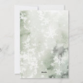 Kerstmis Een Thrill of Hope Holiday Kaart (Achterkant)