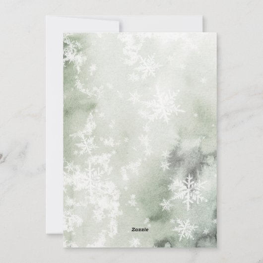 Kerstmis Een Thrill of Hope Holiday Kaart (Achterkant)