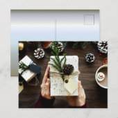 Kerstmis - Een tijd van geven Feestdagenkaart (Voorkant / Achterkant)