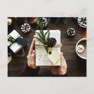 Kerstmis - Een tijd van geven Feestdagenkaart