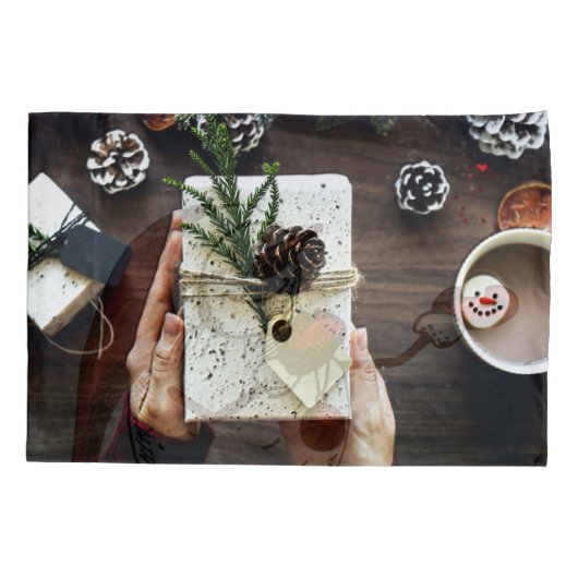 Kerstmis - Een tijd van geven Kussensloop (Achterkant)