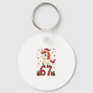 Kerstmis Eenhoorn 67 Schattige Kerst Dabben  Sleutelhanger