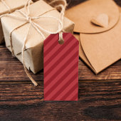 Kerstmis Eenvoudige Vakantie Rode Kalligrafie Scri Cadeaulabel