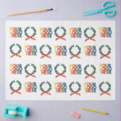 Kerstmis - Eenvoudige zakelijke Logo - Wreater Tissuepapier (Craft)