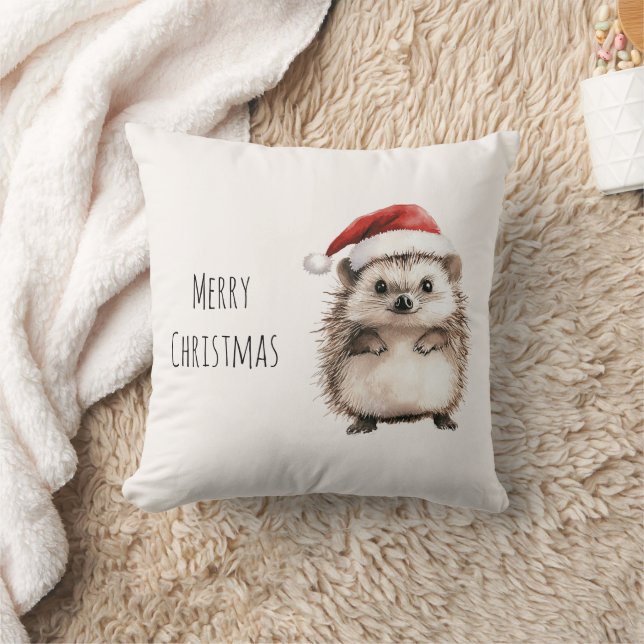 Kerstmis egel kerstmannenhoed kussen (Deken)