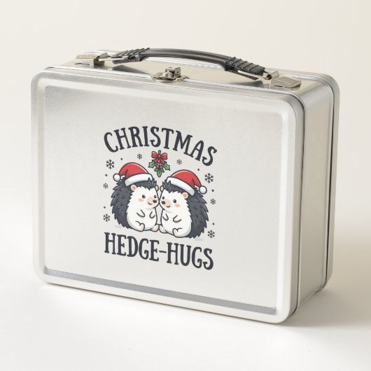 Kerstmis Egels Knuffels Cute Egels Vakantie Ontwer (Voorkant)