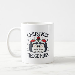 Kerstmis Egels Knuffels Cute Egels Vakantie Ontwer Koffiemok