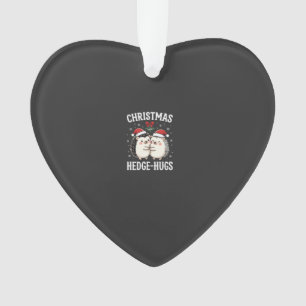 Kerstmis Egels Knuffels Cute Egels Vakantie Ornament