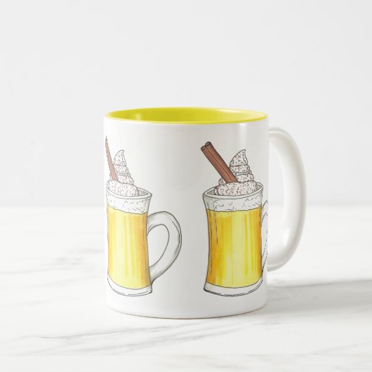 Kerstmis: Egg Nog Eggnog Holiday Mok (Voorkant rechts)