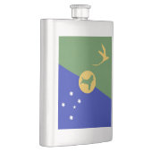 Kerstmis-eiland vlag flacon (Rechts)