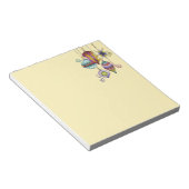 Kerstmis, elegante en Fancy glazen siervoorwerpen Notitieblok (Schuin)