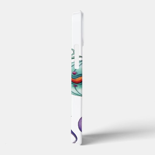 Kerstmis, elegante Ornamenten en Fancy glazen Case-Mate iPhone Case (Achterkant / Rechts)