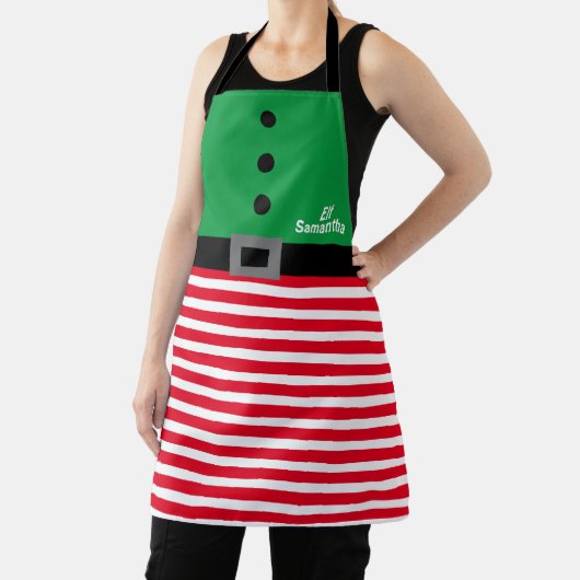 Kerstmis Elf Apron Schort (Insitu)