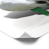 Kerstmis Elf Duck - Santa's Helper Poster (Hoek)