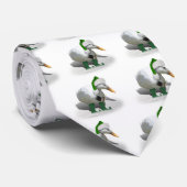 Kerstmis Elf Duck - Santa's Helper Stropdas (Opgerold)