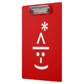 Kerstmis - Elf Emoticon Xmas ASCII - tekst Art Klembord (Links)