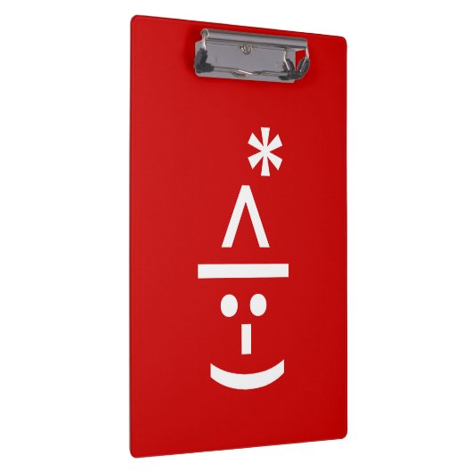 Kerstmis - Elf Emoticon Xmas ASCII - tekst Art Klembord (Rechts)