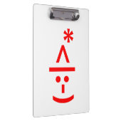 Kerstmis - Elf Emoticon Xmas ASCII - tekst Art Klembord (Rechts)