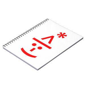 Kerstmis - Elf Emoticon Xmas ASCII - tekst Art Notitieboek