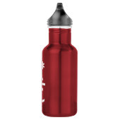 Kerstmis - Elf Emoticon Xmas ASCII - tekst Art Waterfles (Rechts)