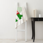 Kerstmis Elf Legs Sherpa Blanket Sherpa Deken (In situ)