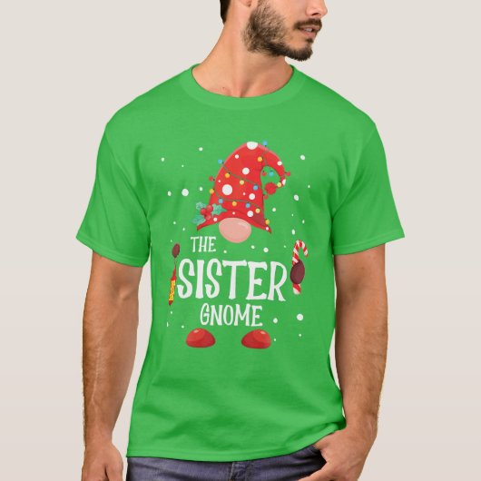 Kerstmis Elf Pajama Ik ben de brute kerst T-shirt (Voorkant)
