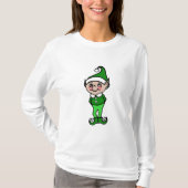 Kerstmis Elf T-Shirt (Voorkant)