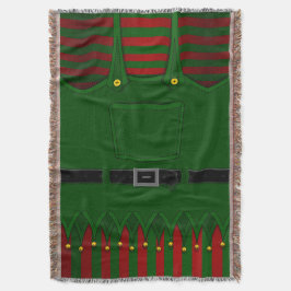 Kerstmis Elf Throw Blankets Holiday Elf Blankets Deken