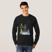 Kerstmis Elf Towns Holiday Santa Buddy Snow T-shirt (Voorkant volledig)