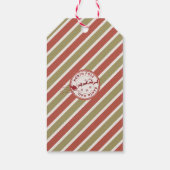 Kerstmis Elf Treat Cadeaulabel (Achterkant)