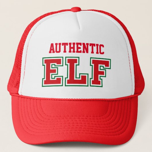 Kerstmis ELF Trucker Hat Trucker Pet (Voorkant)