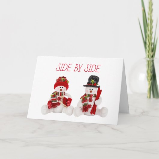 KERSTMIS/ELKE DAG NAast JE KAART (Voorkant)