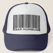 Kerstmis ellende (Bah Kerstmis) Anti-Kerst Bar Cod Trucker Pet (Voorkant)