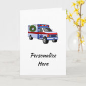 Kerstmis EMS Kaart (Gele Bloem)