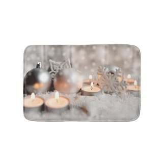 Kerstmis en advent-decoratie badmat