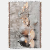 Kerstmis en advent-decoratie deken (Voorkant Verticaal)