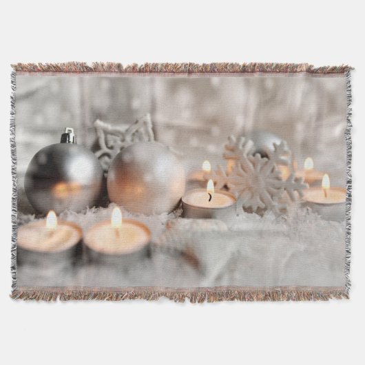 Kerstmis en advent-decoratie deken (Voorkant)