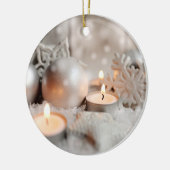 Kerstmis en advent-decoratie keramisch ornament (Links)