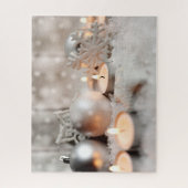 Kerstmis en advent-decoratie legpuzzel (Verticaal)