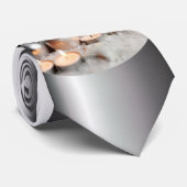 Kerstmis en advent-decoratie stropdas (Opgerold)