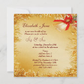 Kerstmis en Baby en theepot Baby shower Kaart (Achterkant)