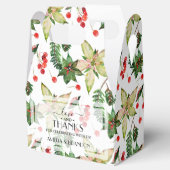 Kerstmis en Berries Bedankdoosjes (Geopend)