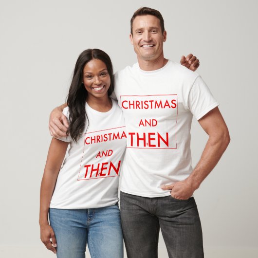 Kerstmis en dan? t-shirt (Unisex)