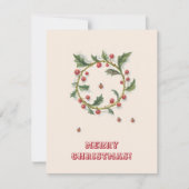 Kerstmis en de Kaart van Ladybugs (Voorkant)