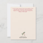 Kerstmis en de Kaart van Ladybugs (Achterkant)